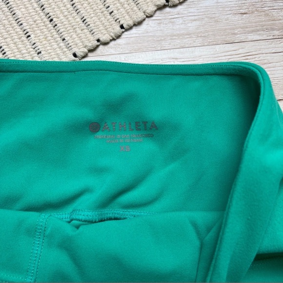 Athleta Salutation Stash Pocket II 7/8 Tight Legging Green Size Extra Small - Picture 4 of 6